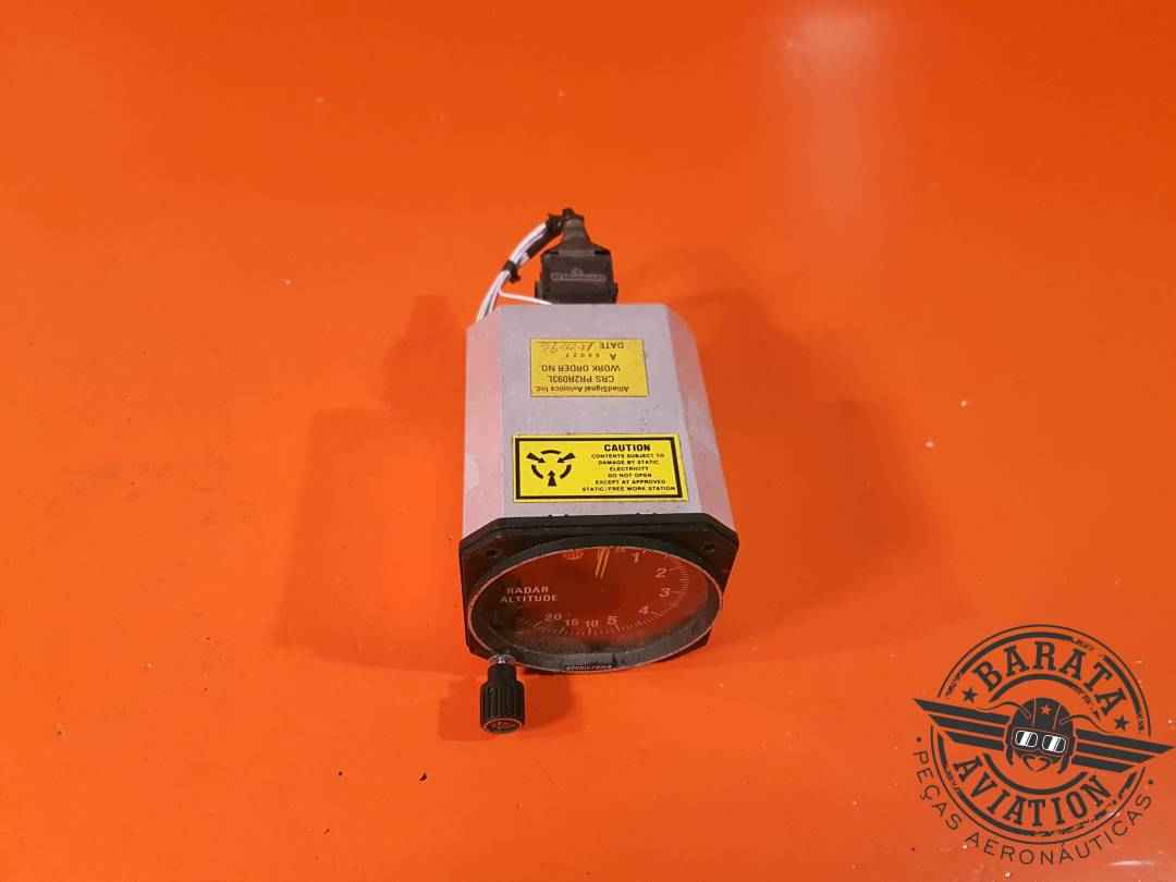 RADAR ALTIMETER INDICATOR KI250 (BENDIX KING) W/ CONNECTOR PN : 0663054-01