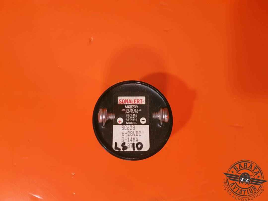 MALLORY SONALERT WARNING HORN 6-28 VDC P/N: SC628