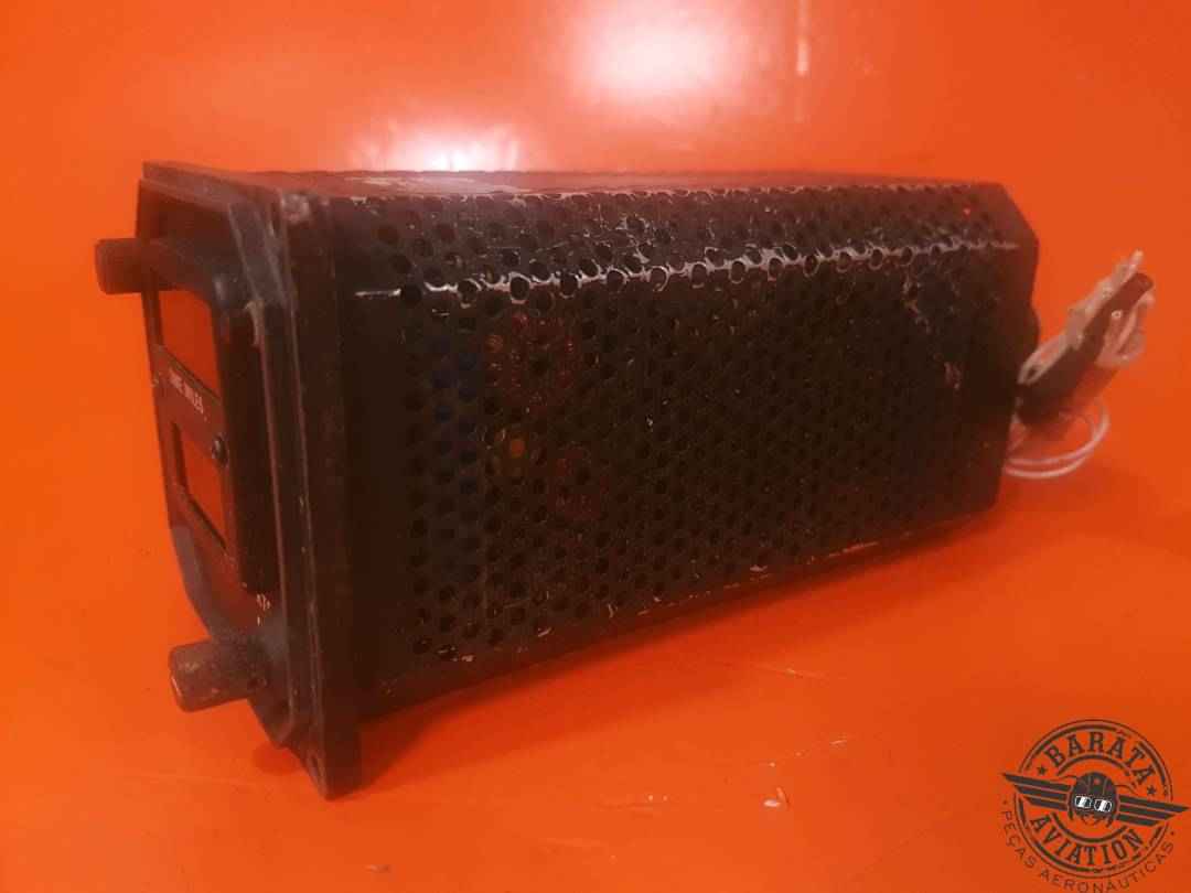 COLLINS 339F-12 DME INDICATOR 28VDC W/ CONNECTOR AND WIRING P/N 622-1234-012