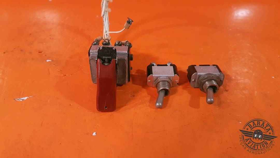 Toggle Switch 2-Positions Kit With 3 Units