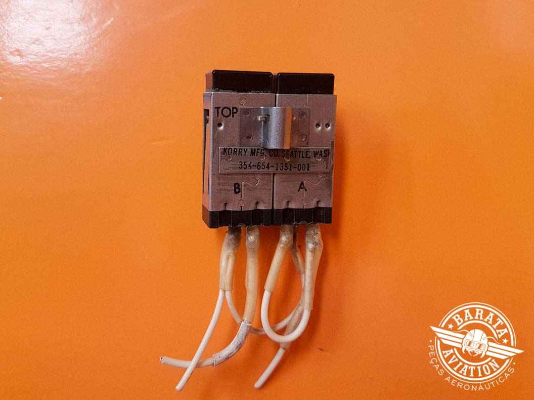 Luz de Indicação (Nose Wheel RPM Indicator Light) P/N 354-654-1351-001
