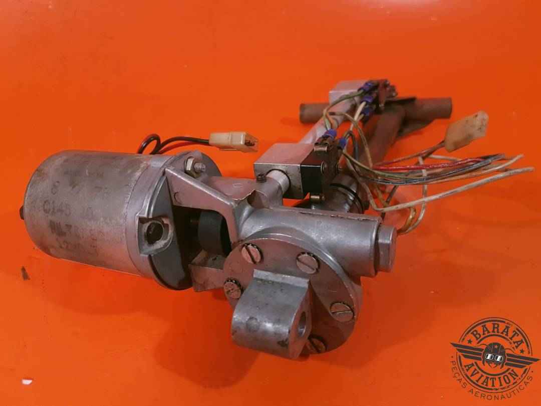 CESSNA FLAP ACTUATOR MOTOR  12/14 VDC; FLAP TUBE ASSEMBLY INCLUDED P/N: C301002-0101