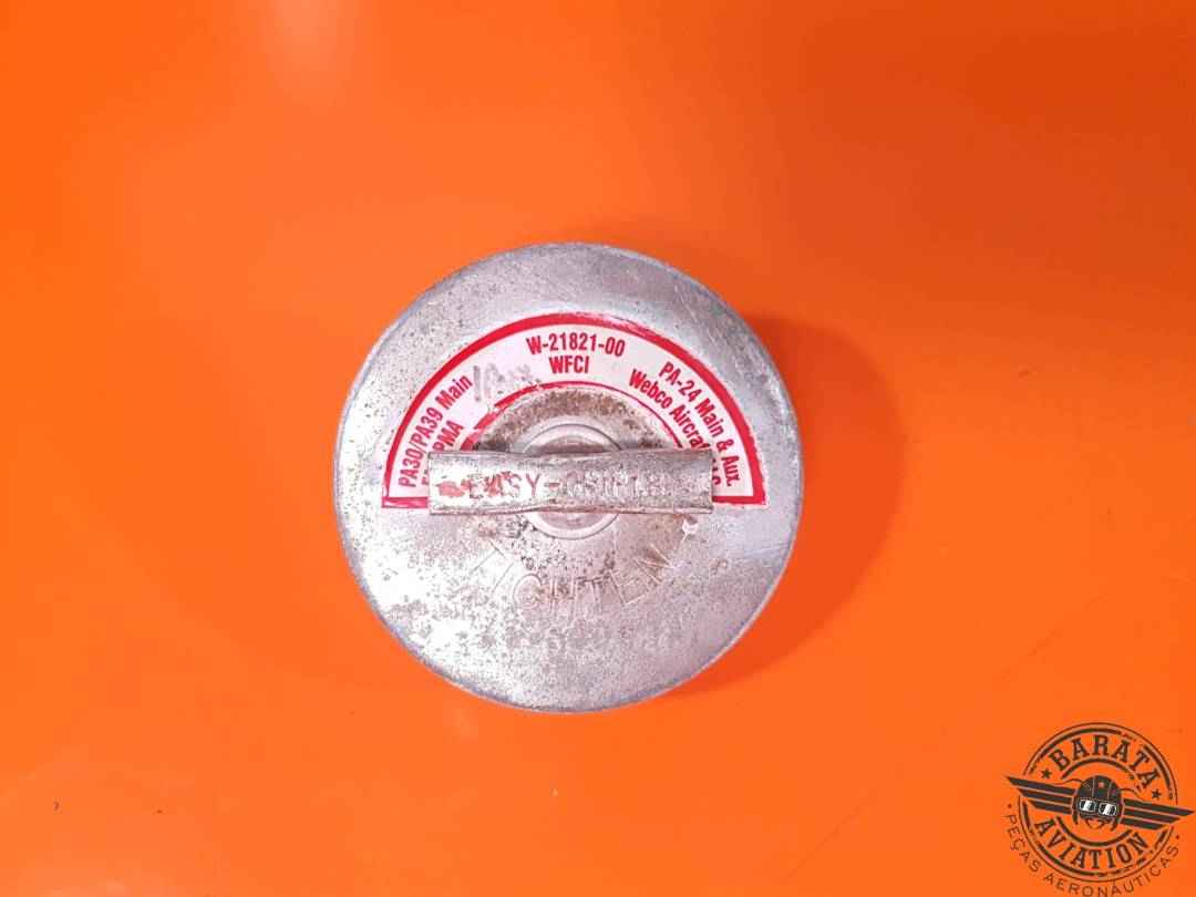 WEBCO AIRCRAFT FUEL CAP ASSEMBLY  P/N W-21821-00 