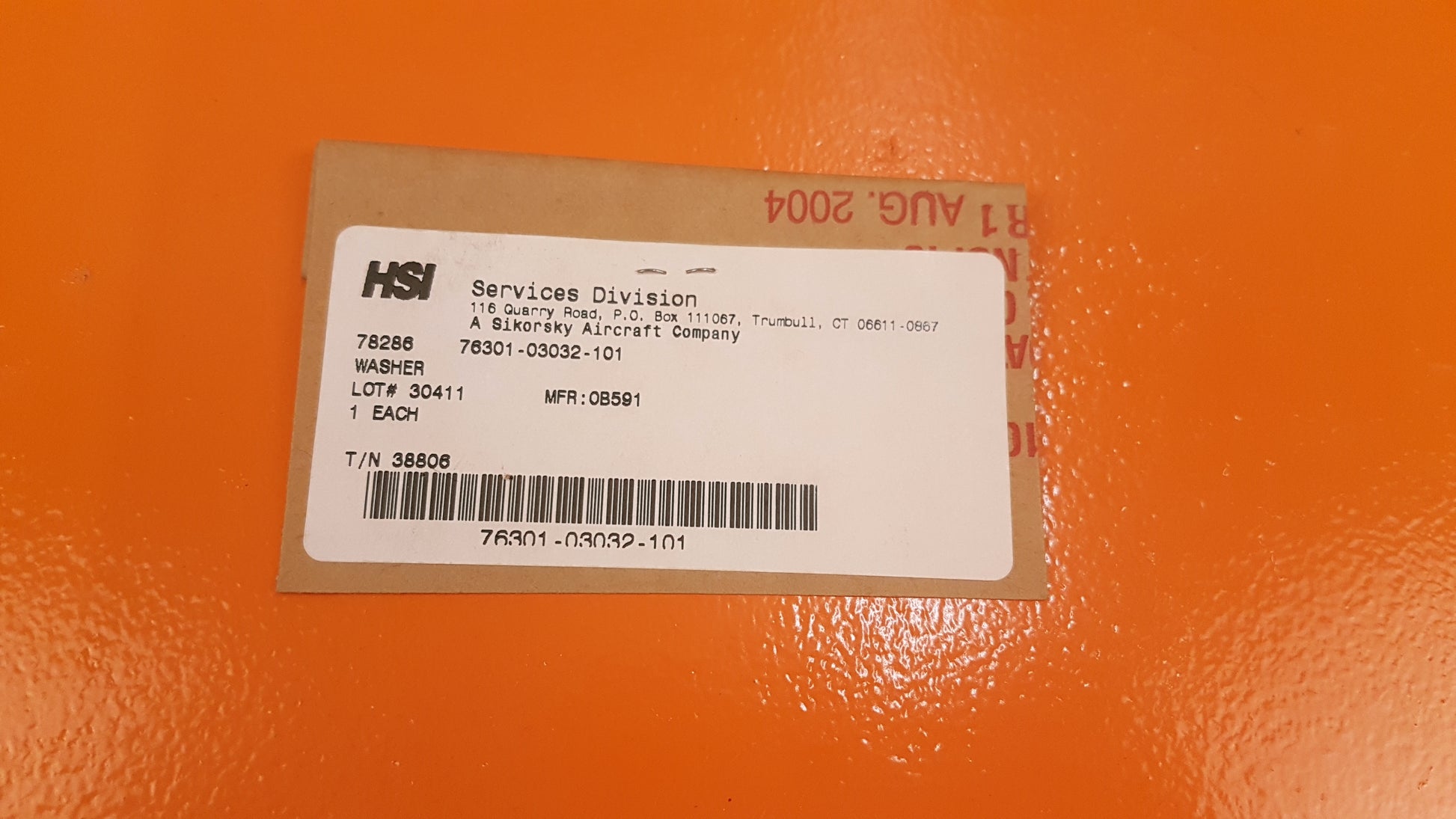 76301-03032-101 Washer