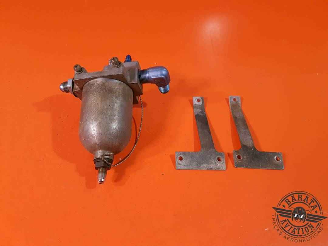 FUEL STRAINER GASCOLATOR ASSEMBLY P/N: 0756005-1