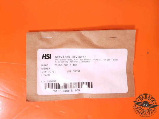 WASHERS P/N: 76106-08016-105  