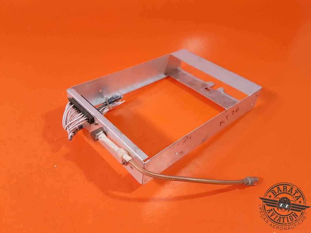 KT-76 TRANSPONDER MOUTING TRAY W/CONNECTOR P/N: KT 76