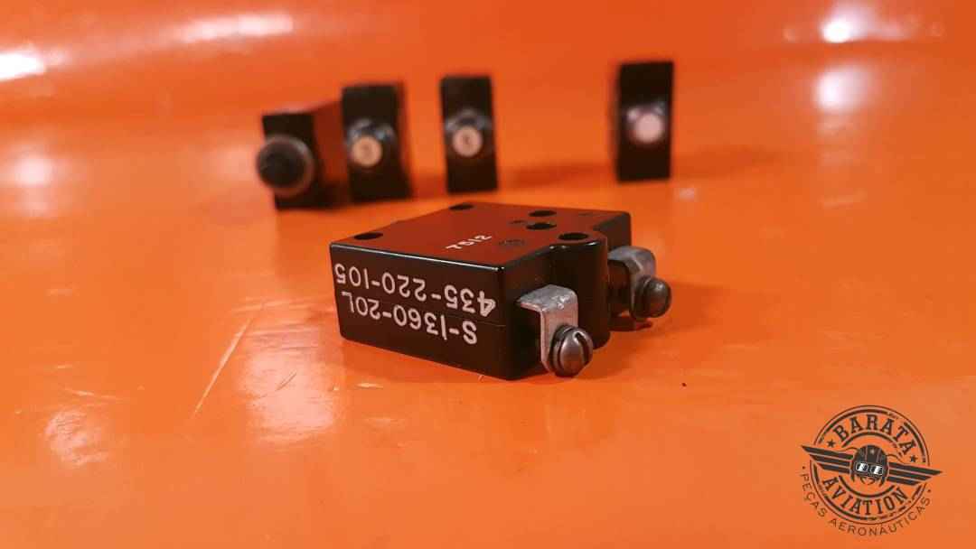 Klixon Kit of 5 Circuit Breakers
