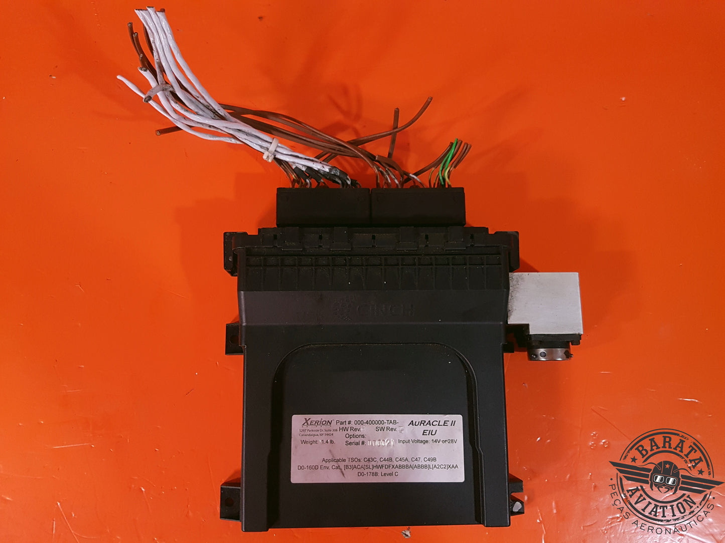 XERION AURACLE II EIU ENGINE MANAGEMENT UNIT 14/28volts  FOR PARTS NOT WORKING WAS DIPPED IN SALT WATER.