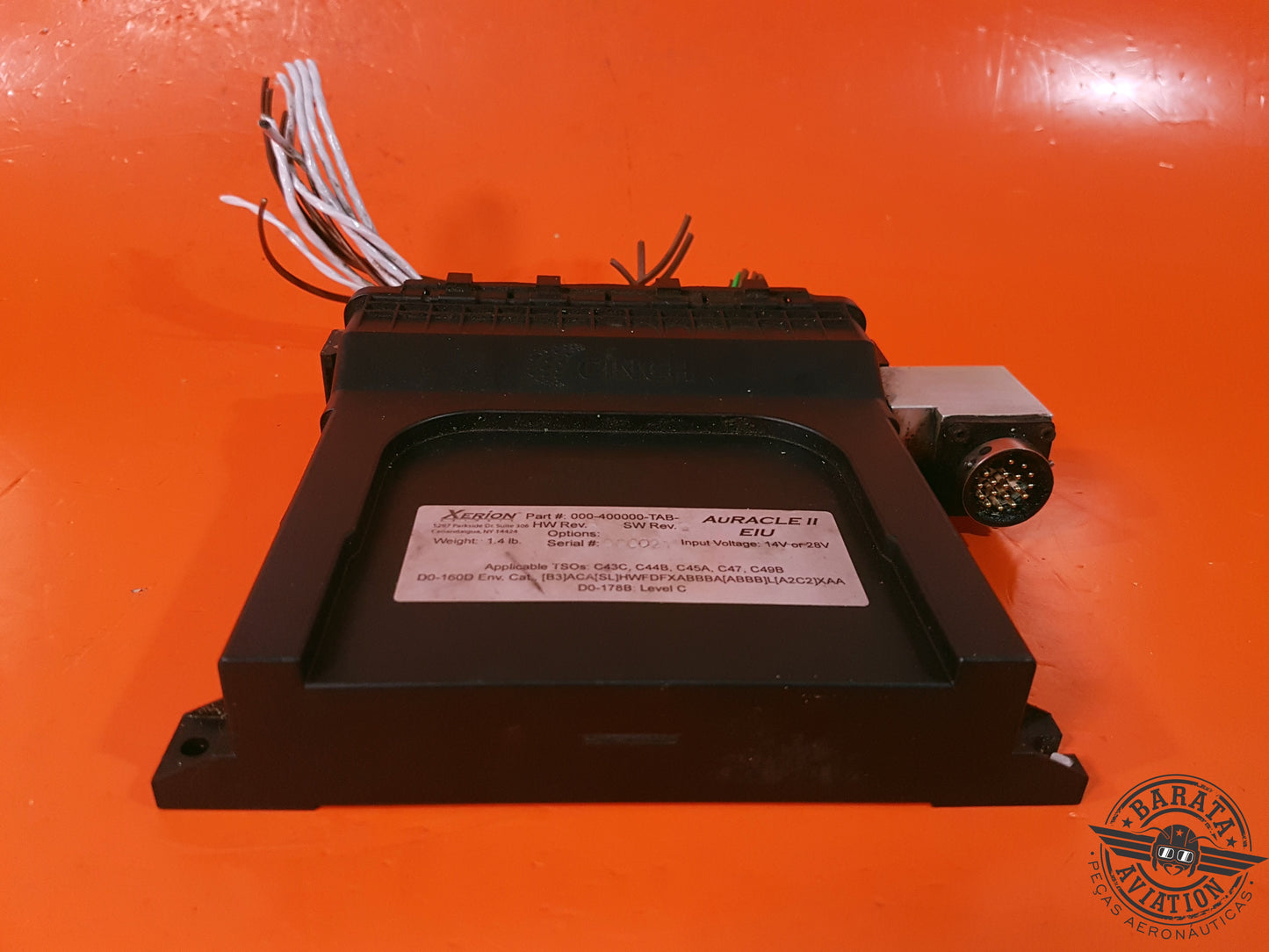 XERION AURACLE II EIU ENGINE MANAGEMENT UNIT 14/28volts  FOR PARTS NOT WORKING WAS DIPPED IN SALT WATER.