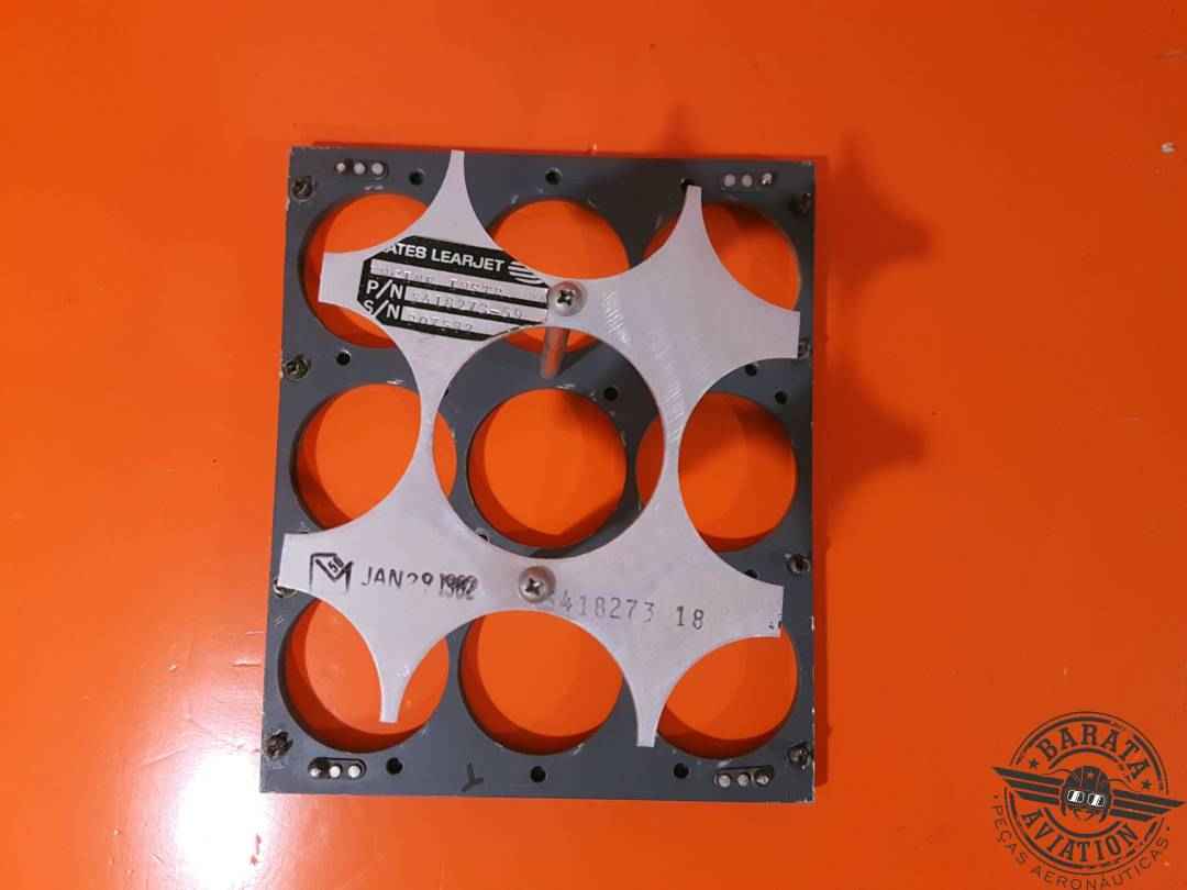 BOMBARDIER ENGINE INSTRUMENT PANEL  W/ SUPPORT P/N: 5418273-59