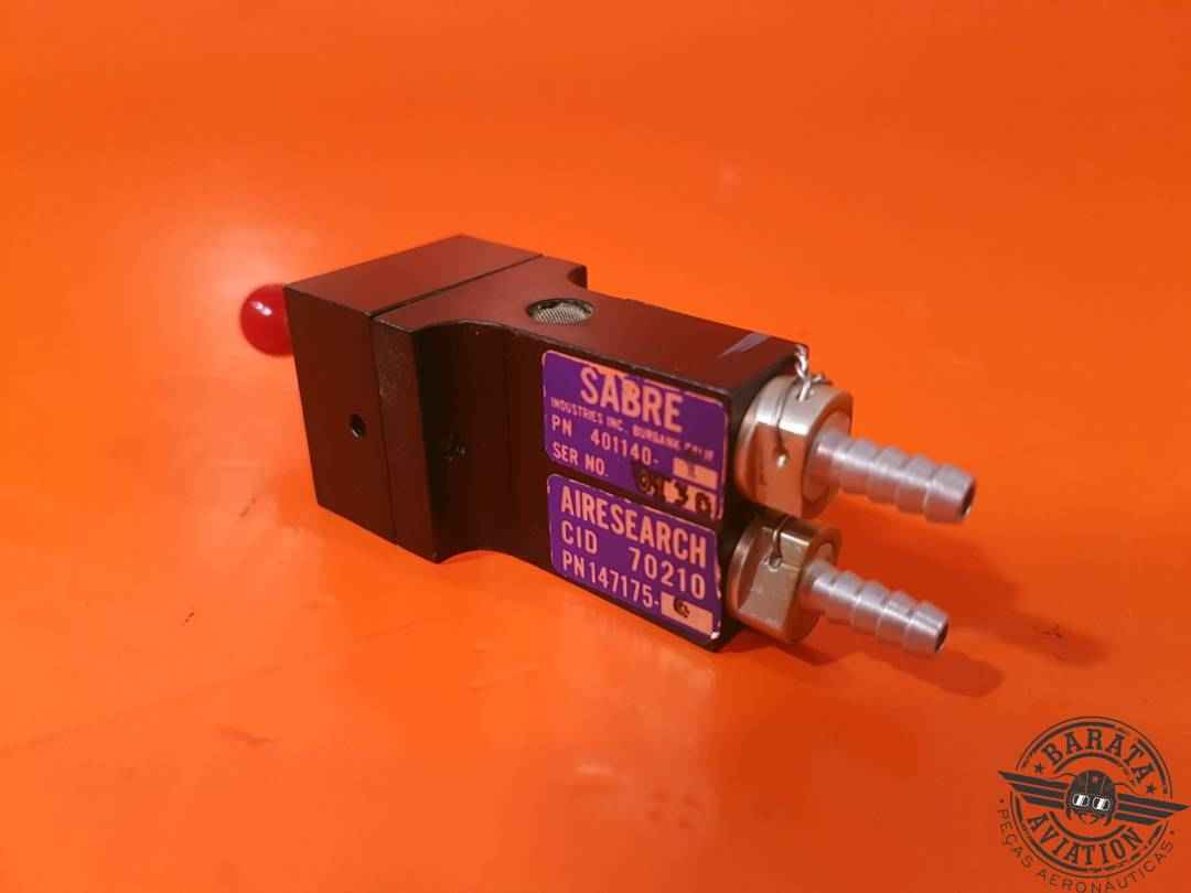 BOMBARDIER VALVE, STATIC PRESSURE SELECTOR  P/N: 401140-1 