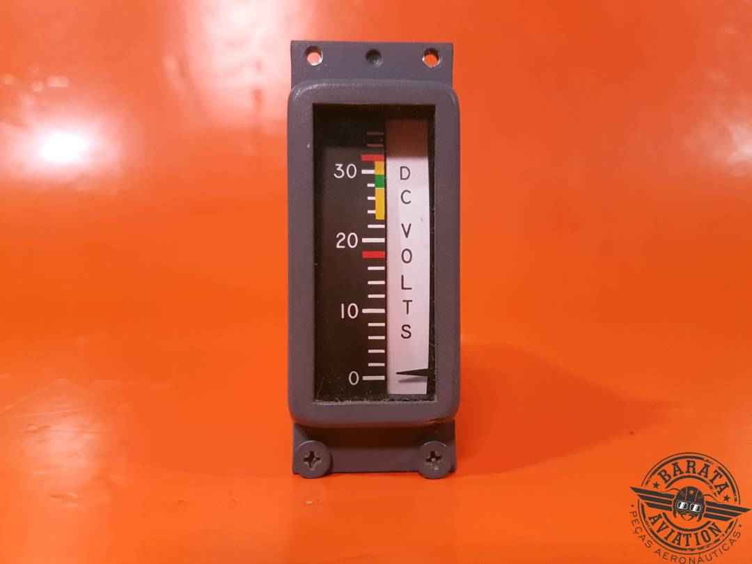 BOMBARDIER DC VOLTMETER  P/N: 6608401-18