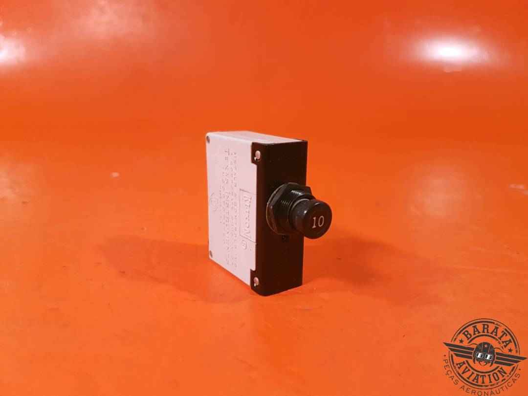 BOMBARDIER CIRCUIT BREAKER 10 AMPS  P/N: 7MC1-201-10
