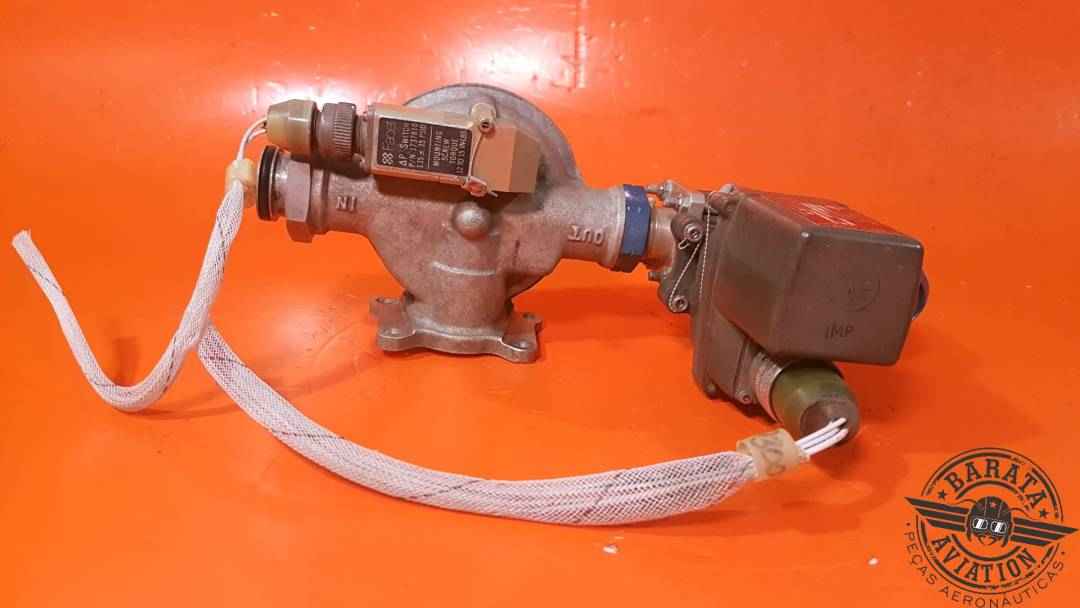 CIRCLE VALVE ASSY - SHUTOFF HYDRAULIC AND FUEL P/N: P40-791