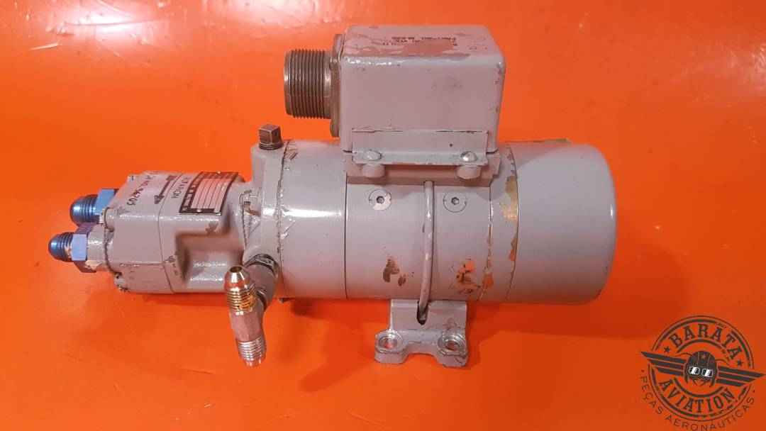 LEARJET PUMP ASSY HYDRAULIC AUX  26 VDC P/N: 6600248-1