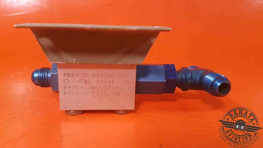 BOMBARDIER HYDRAULIC FILTER ASSEMBLY  P/N: 038180-01
