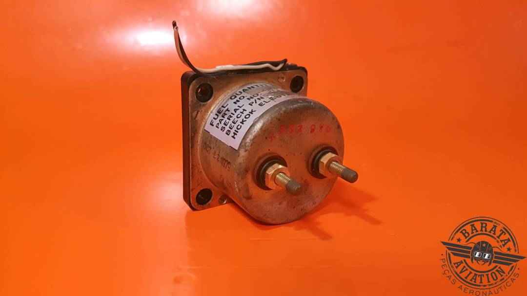 BEECHCRAFT/HICKOK GAGE FUEL QTY WITH ILUMINATION - 27VDC P/N: 58-380097-3