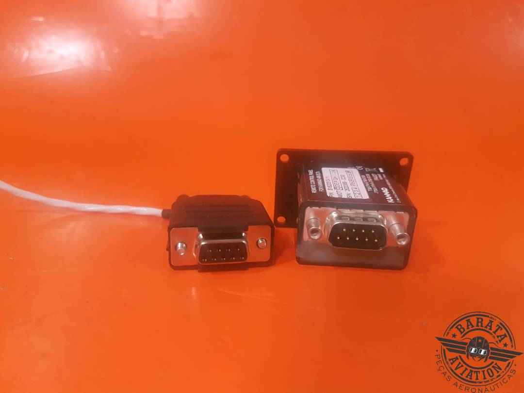KANNAD RC200 ELT REMOTE CONTROL PANEL SWITCH  W/ CONNECTOR P/N S1820513-11