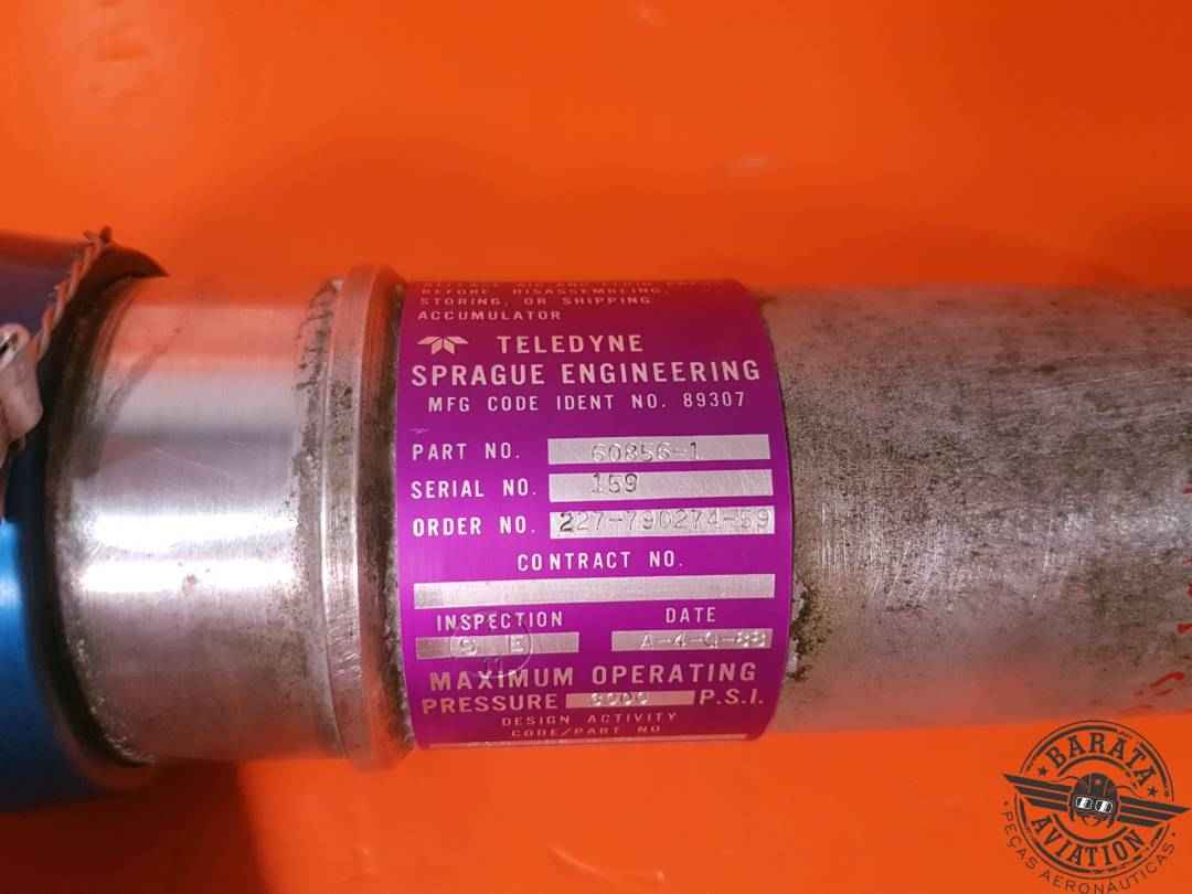 TELEDYNE ACCUMULATOR BRAKE SYSTEM PN:  60856-1 