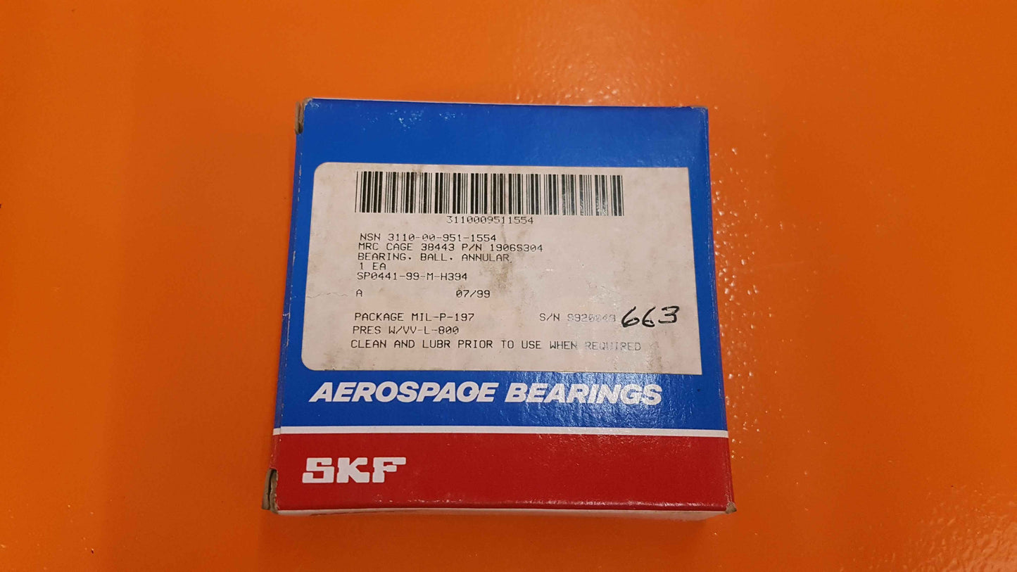 1906S304 SKF Annular Ball Bearing