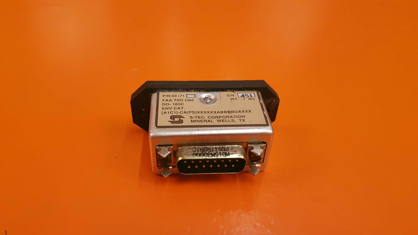 01171 S-Tec Corp. Autopilot Slaving Controller