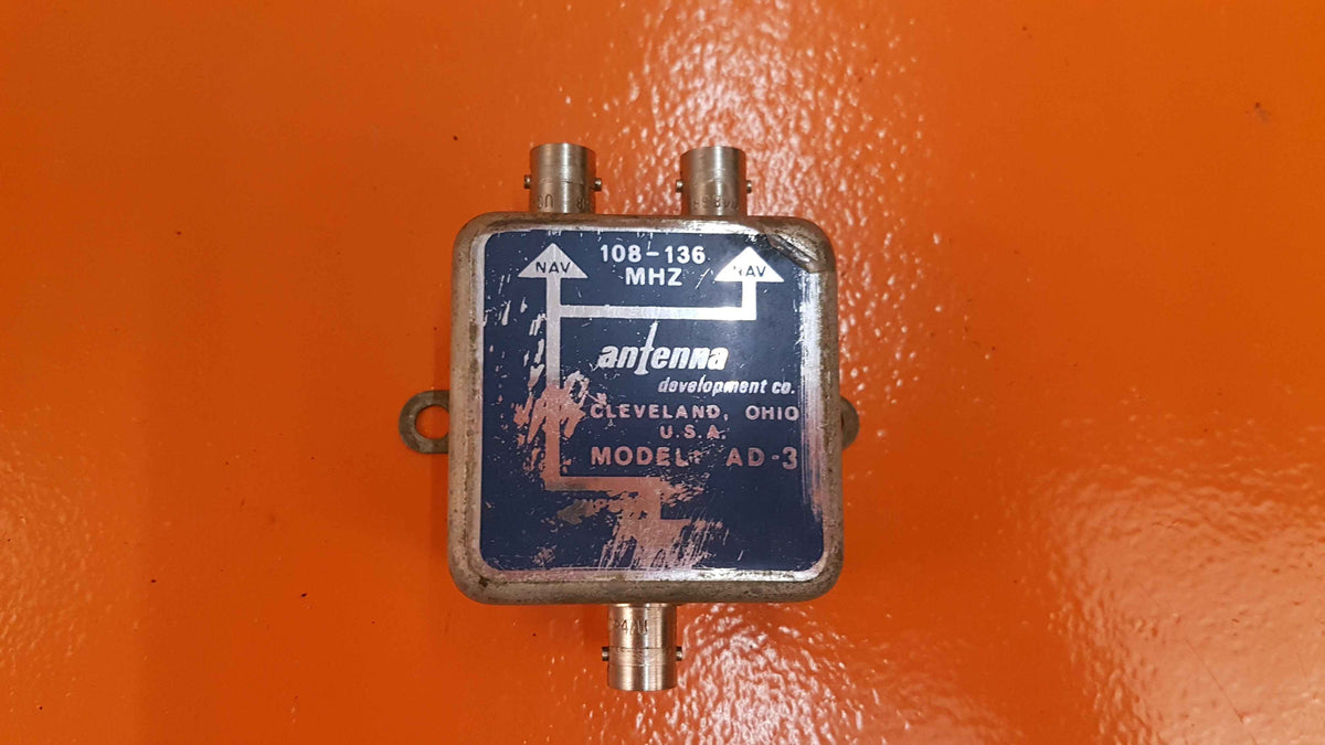 AD-3 Antenna Development NAV/COMM Antenna Coupler Diplexer