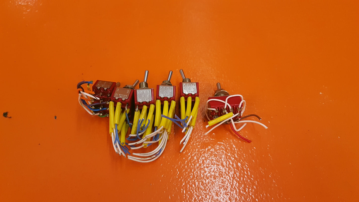 7401 C&K Toggle Switch Assy Kit