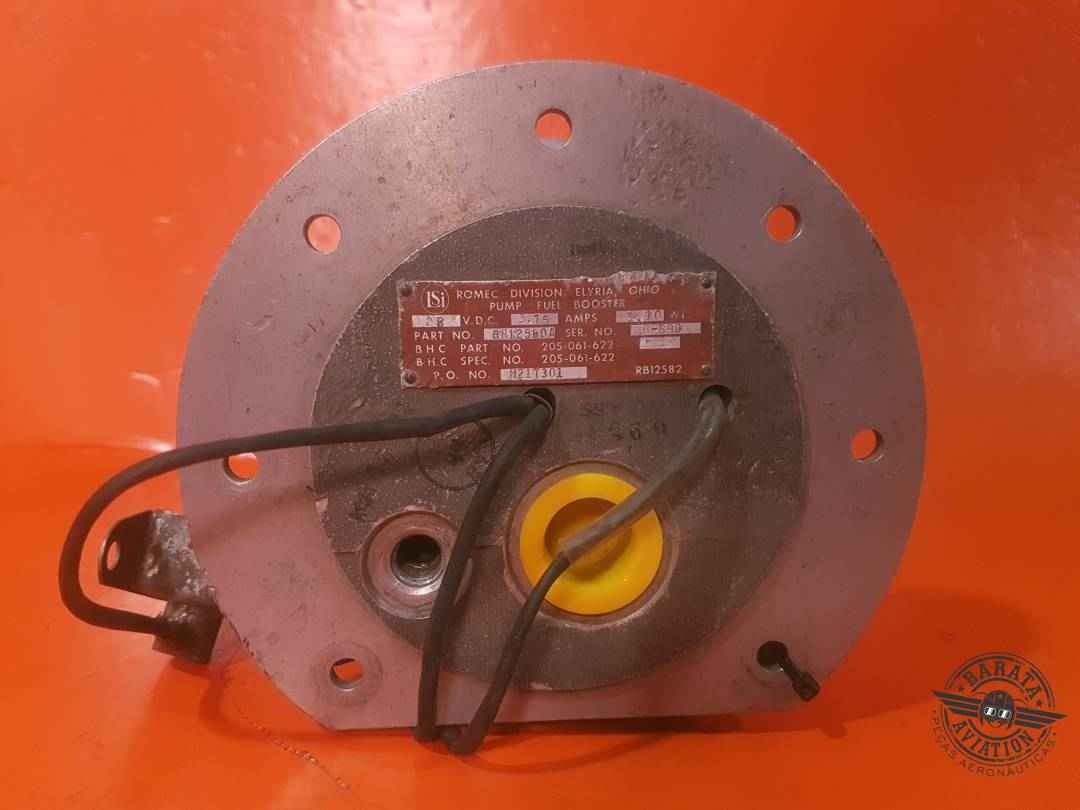 205-061-622-1 Romec Pump Fuel Booster Assy - 28 VDC - 3,75 Amps. 