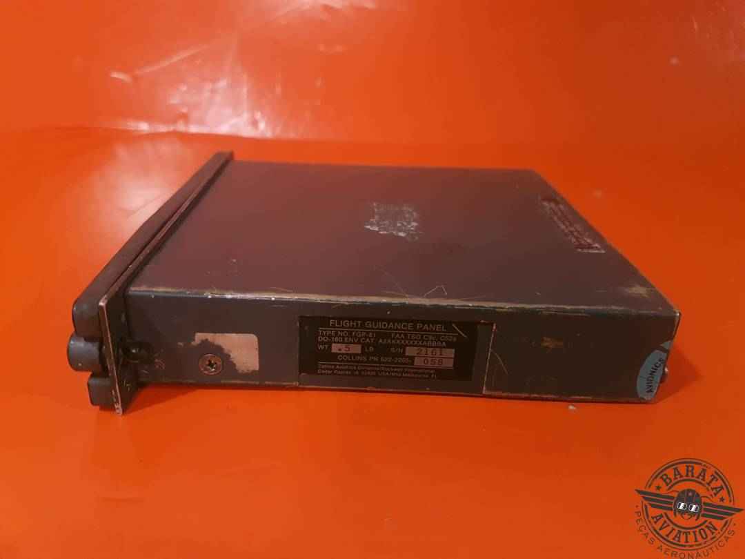 622-2265-058 Collins FGP-81 Flight Guidance Panel 
