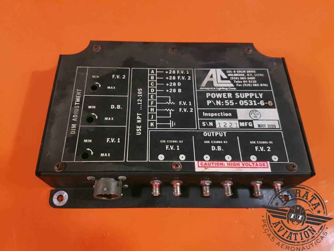 55-0531-6-6 Aerospace Power Supply - 28 v 