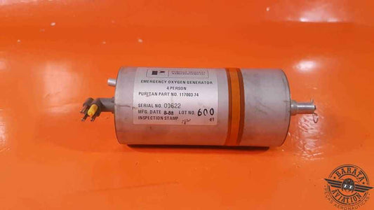 117003-74 Puritan Emergency Oxygen Generator Assy