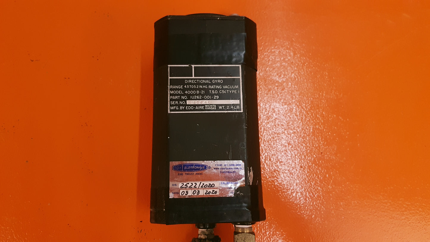 1U262-001-29 Edo-Aire 4000B-21 Directional Gyro