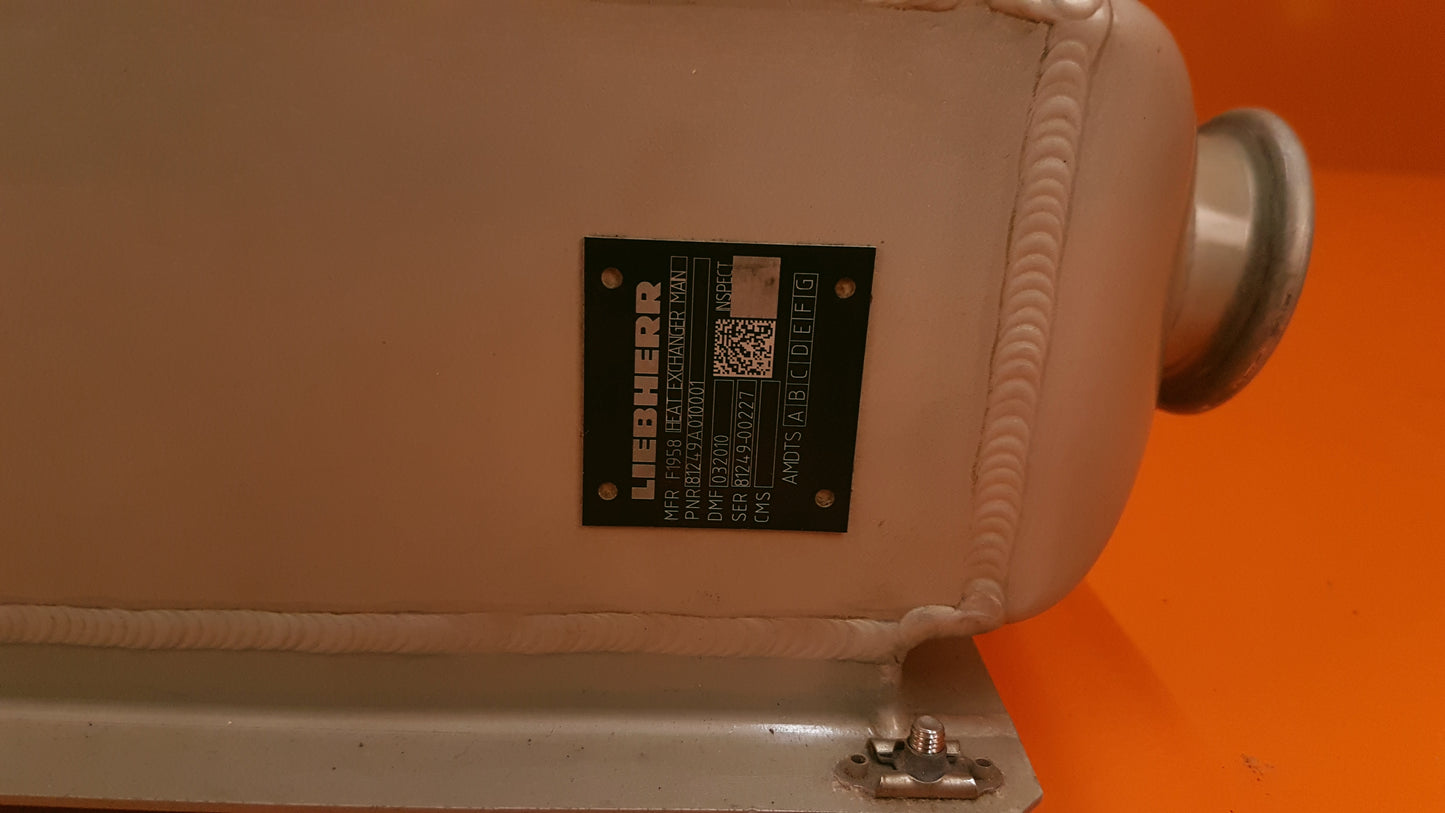81249A010001 Liebherr Main Heat Exchanger Assy
