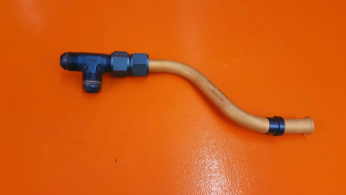 500-21303-401 Embraer 3/4 Aluminum Engine Fuel System Feed Tube Assy