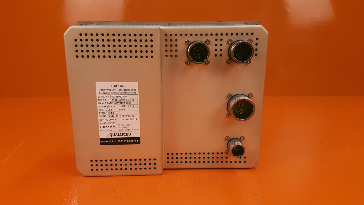 066-01202-0101 Honeywell KDU 1080 Display Unit