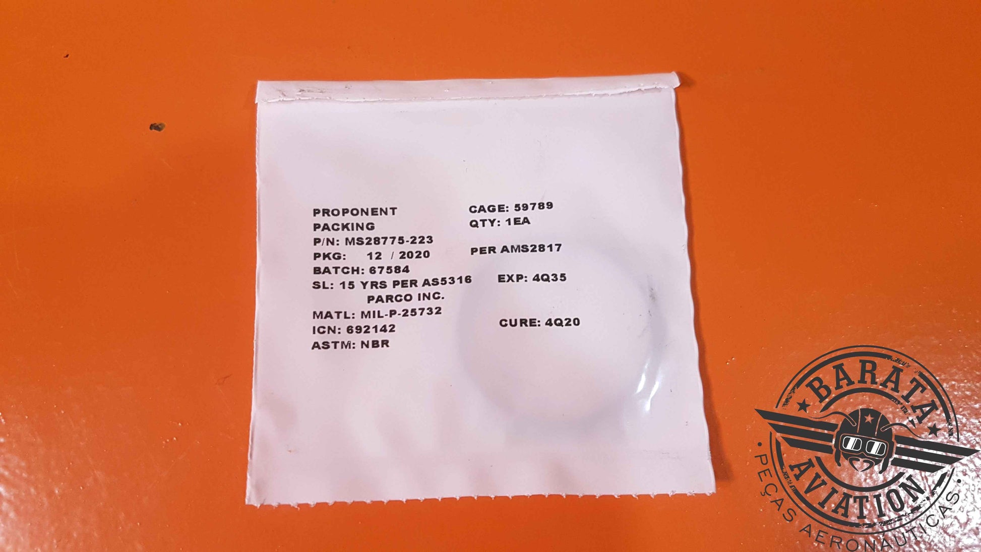MS28775-223 Proponent O-ring