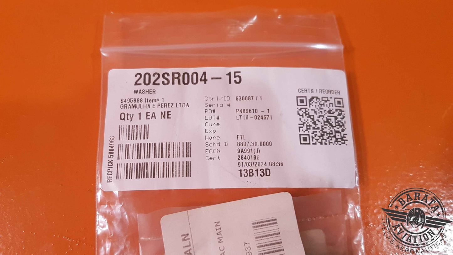 202SR004-15   West Star Aviation Washer - Novo