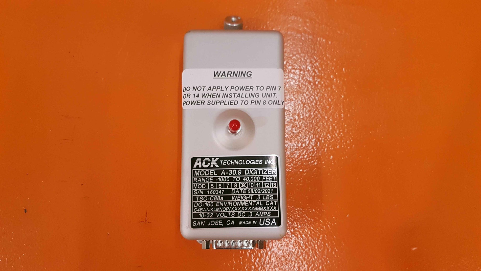 A-30.9 ACK Technologies Altitude Digitizer Encoder