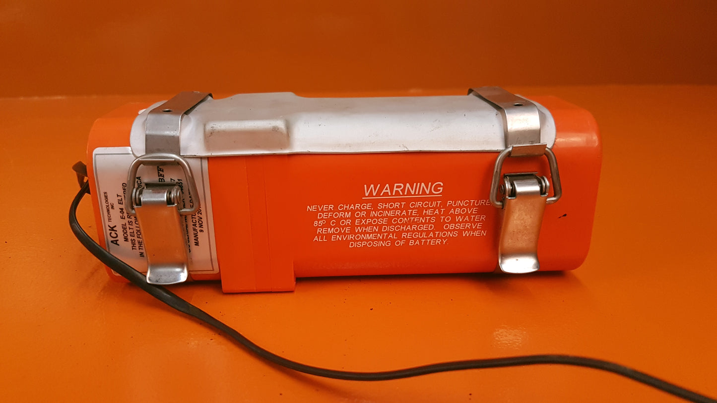 E-04 ACK ELT Emergency Locator Transmitter
