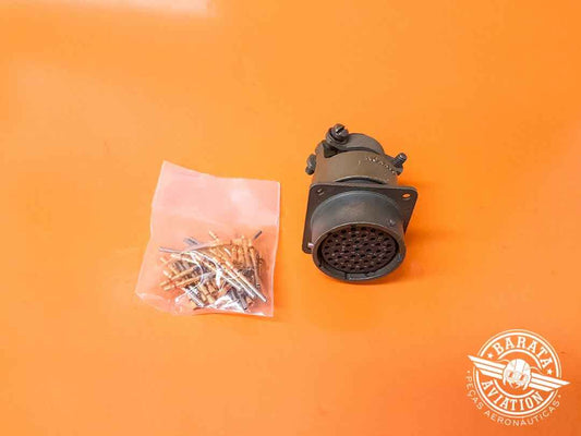 Conector c/ Gold Pin P/N MS3120F20-41S